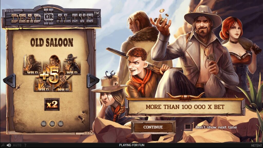 Dead or Alive 2 Video Slot