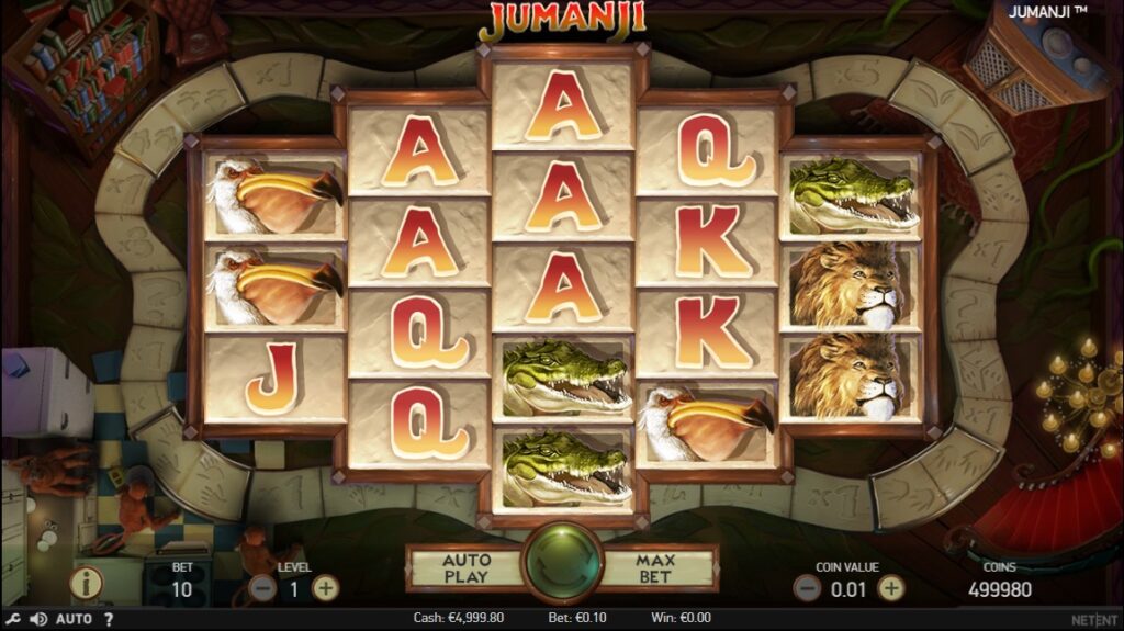 Jumanji Slot Machine