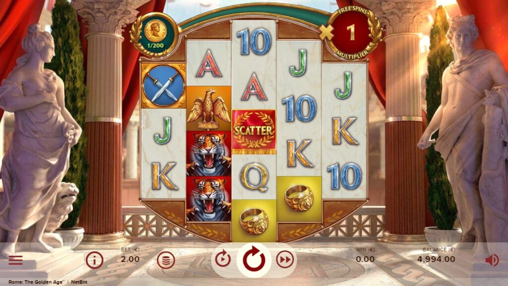 Rome The Golden Age Video Slot
