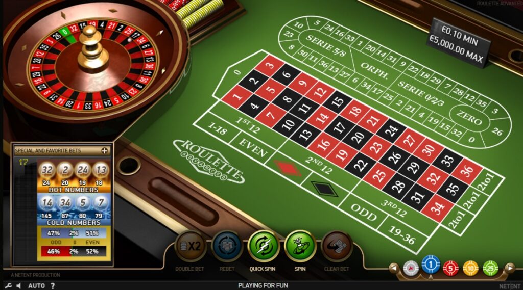 Roulette Advanced